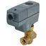 1/2" NPT x Union Male Powermite MT Series 2-Way N.O. Valve Actuator Assembly, 24Vac, 0.4 Cv