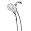 Engage 6 Function 5-1/2" Diameter Spray Head Handheld Shower, 26112 (Chrome)