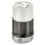 Industrial Grade Locking Connector, 30A, 2P, NEMA L5-30R - Black/White (125V)