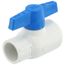 1/2" PVC Utility Ball Valve w/ O-Ring (Socket)