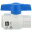 1/2" PVC Utility Ball Valve w/ O-Ring (Socket)
