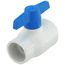 1" PVC Utility Ball Valve w/ O-Ring (Socket)