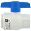 1" PVC Utility Ball Valve w/ O-Ring (Socket)