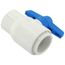 1" PVC Utility Ball Valve w/ O-Ring (Socket)