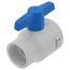 1-1/4" PVC Utility Ball Valve w/ O-Ring (Socket)
