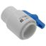 1-1/4" PVC Utility Ball Valve w/ O-Ring (Socket)