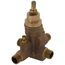 1/2" Universal Temptrol Pressure Balancing Tub and Shower Valve Body With Easy Service Stops 