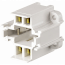 Compact Fluorescent Lampholder, G24q-3, GX24q-4 Base - White