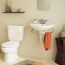 Ravenna Center Hole Only Wall-Hung Sink and Semi-Pedestal Leg Combination (White)