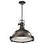 Hatteras Bay 16" 1 Light Pendant w/ Clear Fresnel Lens (Olde Bronze)