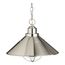 Seaside 16" 1 Light Pendant (Brushed Nickel)