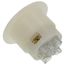 Industrial Grade Locking Flanged Inlet, 30A, 3P, NEMA L14-30P - White (125/250V)