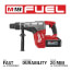 M18 Fuel 1-9/16" SDS Max Rotary Hammer Kit