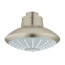 Euphoria 110 Massage Brushed Nickel Shower Head, 3 Sprays, 2.5 GPM