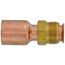 Two 1/2" Inverted Flare to 3/4" Sweat Adapters