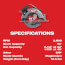 M18 Fuel 7-1/4" Circular Saw (Bare Tool Only)