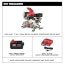 M18 FUEL 7-1/4" Dual Bevel Sliding Compound Miter Saw Kit
