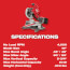 M18 FUEL 10" Dual Bevel Sliding Compound Miter Saw (Tool Only)