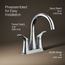Simplice Two Handle Centerset Lav Faucet (Polished Chrome), K-27388-4-CP