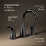 Simplice Two Handle Widespread Lav Faucet, 1.2 GPM (Matte Black), K-27390-4-BL