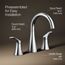 Simplice Two Handle Widespread Lav Faucet, 1.2 GPM (Polished Chrome), K-27390-4-CP