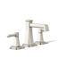 Widespread Bathroom Sink Faucet, 0.5 GPM (Vibrant Polished Nickel), K-27399-4N-SN