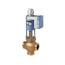 2-1/2" 2-Way N/C Bronze Equal Percentage Valve Body, Flanged, 0-10 Vdc 4-20 mA (63 Cv)