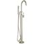 Cadet Freestanding Bathtub Faucet w/ Lever Handle (Brushed Nickel)