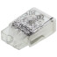 Compact Pushwire Splicing Connector, 20-12 Sol/18-12 Str - 2 Ports, White (Box of 500)