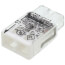 Compact Pushwire Splicing Connector, 20-12 Sol/18-12 Str - 2 Ports, White (Box of 500)
