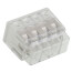 Compact Pushwire Splicing Connector, 20-12 Sol/18-12 Str - 8 Ports, Light Gray (Box of 500)
