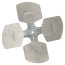 10" Fan 4-Blade, 5/16" Bore, 27K60