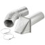 4" x 8 Ft. Laminated Duct Preferred Hood Kit