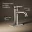 Venza Single Handle Centerset Lav Faucet, 1.2 GPM (Brushed Nickel), K-28126-4-BN