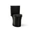 Veil Two-Piece Elongated Toilet w/ Skirted Trapway, 1.28 Gpf (Black), K-28161-7