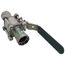 1" MegaPress 316 Stainless Steel 3-Piece Ball Valve w/ Carbon Steel Press Ends