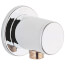 Relexa 1/2" Wall Union with Check Valve (StarLight Chrome)