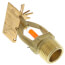 1/2" Brass Horizontal Sidewall Sprinkler, Standard Response - 135°F 