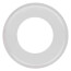 1-1/2" CWT Split One Plastic Floor and Ceiling Plate 3-1/2” OD (Chrome Plated)