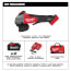M18 FUEL 4-1/2" / 5" Grinder Paddle Switch, No-Lock Kit w/ M18 Battery Pack, and Rapid Charger