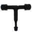1-1/2" x 3/4" IPS Con-Stab Reducing Tee (SDR-11)