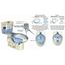 H2Option 2-Piece Dual Flush 1.28 gpf/4.8 Lpf and 0.92 gpf/3.5 Lpf Standard Height Round Front Toilet, No Seat (White)