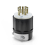 Locking Plug, 20/10A, 250V Dc/600V Ac, Industrial Grade (Black) & White