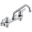 28C3/28C4/28C6 2 Handle 8" Wall Mount Service Sink Faucet (Chrome), 28C4233