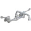 Commercial Two Handle 8" Wall Mount Service Sink Faucet, 28P4402LF