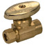 1/2" Sweat x 3/8" OD Compression Straight Supply Stop, Lead Free (Rough Brass)