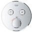 Dual Function Grohterm Smartcontrol Thermostatic Valve Trim (StarLight Chrome)