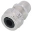1/2" MNPT Aluminum Ranger Liquid Tight Cord Straight Connector, .125" to .375" Cord Dia. Range