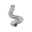 5" x 8' Double Lock Aluminum Flexible Semi-Rigid Duct, One Crimped End (UL 181, Class 0)