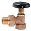 1/2" (FIP x Male Union) Hot Water Angle Radiator Valve, HWA-TXTMU